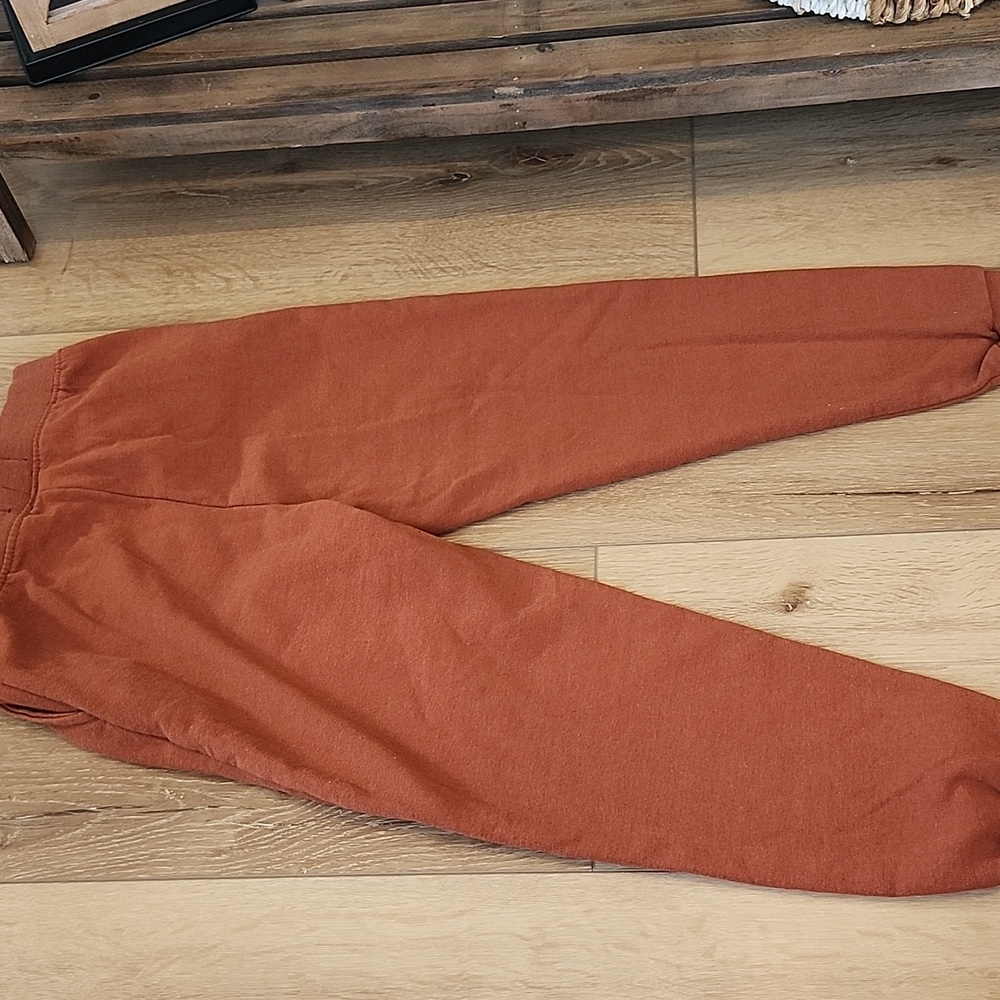 Rust Orange Joggers, Girls 10/12 - Picture 7 of 8